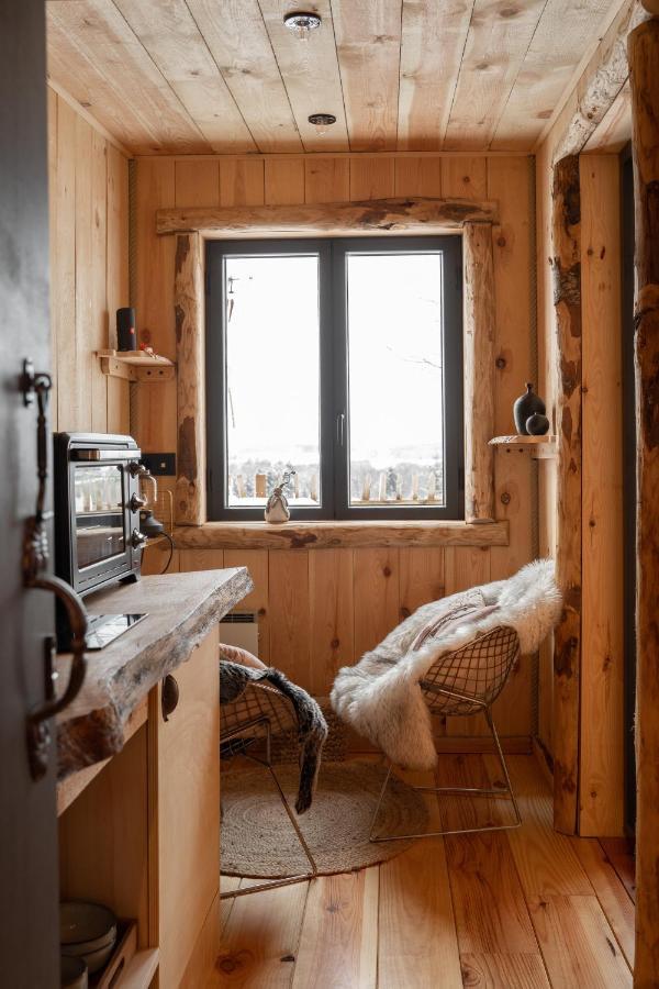 La Cabane Ofuro Villa Celles  Exteriör bild